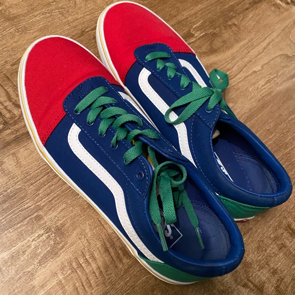Multi color vans